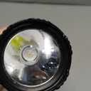 VOETIR Led Solar Flashlight, 1500 Lumens Led Solar Handheld Rechargeable Flashlights with IP65 Waterproof, 2000mAh Battery for Survival Emergencies Camping (1 Pack)