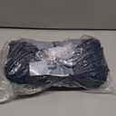 Navy Blue Shower Curtain Boho Shower Curtains Fabric, Tufted Chevron Textured Striped Modern Minimalist Cloth Shower Curtain for Bathroom, 72 x 72