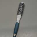 Round Brush for Blow Drying - Extra Small Ceramic Thermal Ionic Roller Brush for Sleek, Salon Blowout - Lightweight Round Hair Brush for Precise Styling and Manageable Hair (Bristle 1.7in, Barrel 1in)