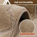 COSY HOMEER Kitchen Runner Rugs Non-Slip Absorbent 24"x72", Beige