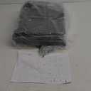 OYEAL Black Bedroom TV Stand with Power Outlets up to 50 inch TV, Small Entertainment Center Stand with Storage Modern Media TV Console Table for Living Room Bedroom