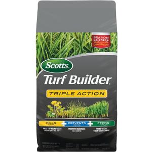 Scotts Turf Builder Triple Action, Weed Killer and Preventer Plus Lawn Fertilizer, 4,000 sq. ft., 20 lbs.