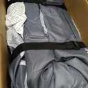 Foldable Baby Playpen with Mat, 50"x50" Safety Play Yard for Babies & Toddlers - Indoor & Outdoor Use with Carry Bag - Collapsible, Portable Play Yard, Dark Gray