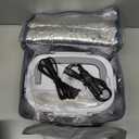 FVW Electric Lunch Box Food Heater, 3 in 1 Portable Food Warmer Lunch Box for Car & Home, Leak Proof, Lunch Heating Microwave with 304 Stainless Steel Container 1.5 L, 110V/12V/24V