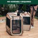 FXW Gotent Unleashed Dog Playpen Designed for Indoor/Outdoor/Travel Use, Suitable for Puppy and Small Dogs, Portable & Foldable, 45 inch, Patent Pending