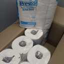 Amazon Brand - Presto! 2-Ply Ultra-Soft Toilet Paper, Septic-Safe, 24 Family Mega Rolls = 120 Regular Rolls, 308 Sheets, Unscented, Pack of 4
