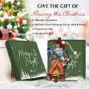 6 x Camping Christmas Ornament 2025 - Camping Gifts for Men, Women, Camper Ornaments for Christmas Tree, Camper Gifts for Family, Couples, Hikers, Activity Outdoor Gift Ideas, Wooden Hanging Decor