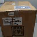 CHSSIH Vanity Stool Chair for Makeup - Small Backless Leather Stool for Vanity - Modern Ottoman Bench Seat with Metal X Legs, Footstool for Bathroom & Living Room - Gold