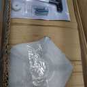 TRALT Office Chair - Ergonomic Desk Chair with Adjustable Lumbar Support, Mesh Computer Chair, Executive Chairs for Home Office Comfortable Lumbar Support (White+Black)