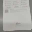 Avery Printable Sticker Paper, 8.5" x 11", Glossy Clear, Permanent Adhesive, Laser/Inkjet Compatible, 7 Full-Size Label Sheets, Great for Product Branding, Cute Stickers, Custom Signs, and More (4397)