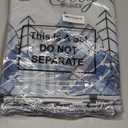 Dunzy 3 Pcs Winter Snowman Snowflake Christmas Kitchen Rugs and Mats Set Kitchen Floor Mats Seasonal Decor Anti Slip Xmas Tree Buffalo Plaid Cushion Case Bathroom Rug for Indoor Holiday Decoration