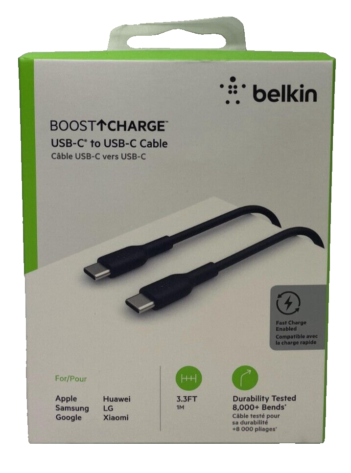 Belkin 1M USB-C TO USB-C Fast Charging Cable