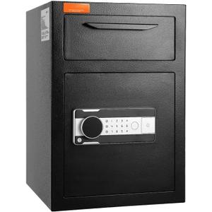 Chandelier Deposit Box Deposit Box Electronic Code Lock and 2 Keys Business Deposit Box Safe for Family Hotels Chandelier