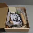 Upgraded Sourdough Starter Warmer, Precise 6 level Thermostat Control (77-122F) Silicone Sourdough Warming Bowl, Auto Warming On/Off, 6-Hour Timer Sourdough Warmer with Sourdough Starter Kit (Oval Warmer Set)