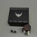 54mm Espresso Tamper For Breville Machines Calibrated Tamper Tool Espresso Walnut, Auto-Leveling and 30lb Spring Loaded Design Coffee Tamper With Stainless Steel Ripple Base