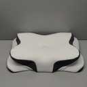 Osteo Sustained Cervical Health Neck Pillow, Contour Zoned Design Ergonomic Pillow for Pain Relief, No-Temperature Affected Memory Foam Pillows, Cooling Pillow Support Side, Back, Stomach Sleeper