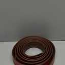 Threshold Ramps for Doorways Self-Adhesive Rubber Ramps for Door Threshold Rubber Door Threshold Ramp for Wheelchair Stroller Scooter Reducer Ramp (Brown, 2” Wide x 10' Long)