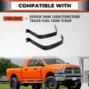 New Fuel Tank Straps 26 or 35 Gallon Pair Set for 1994-2002 Dodge Ram Pickup Truck