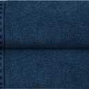 GLAMBURG 100% Cotton 2 Pack Oversized Bath Towel Set 28x55 Inches, Ultra Soft Highly Absorbant Compact Quickdry & Lightweight Large Bath Towels, Ideal for Gym Travel Camp Pool - Mineral Blue