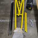 Volleyball Training Net Equipment System - Sturdy, Adjustable, and Portable | Improve Accuracy, Technique, and Skills | Ideal for Indoor/Outdoor Use | Easy Assembly & Storage |52 inches x 11"