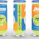 Penn Tribute Tennis Balls (1 Can, 3 Balls, Optic Yellow)