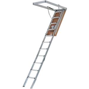 Louisville Ladder AL2540MG 25.5" W x 54" H Aluminum Attic Ladder