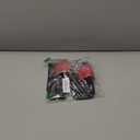 Gymreapers Weight Lifting Hooks (Pair), Heavy Duty Power Wrist Straps Hand Grip Support For Deadlifts, Pull Ups, Shrugs - Gym Gloves For Men and Women (Red)