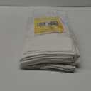 Simpli-Magic 79374 Flour Sack Kitchen Towels, Pack of 12, White, 24"x24"