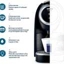 Lavazza BLUE Classy Mini Single Serve Espresso Coffee Machine LB 300, 5.3" x 13" x 10.2" 2 Coffee selections: simple touch controls, 1 programmable free dose and 1 pre-set