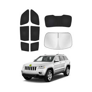 Windshield Sun Shade for Jeep Grand Cherokee 2011-2021 Side Rear Window Shade Cover Sun Visor Shield Privacy Protection Keep Vehicle Cool Black 8PCS
Amazon's Choice