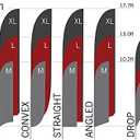 Vispronet Premium Large Feather Flag Pole Set  Swooper Flag Pole Set Includes (5) Poles, (1) Carrying Bag  Fits 2.6ft x 11.2ft Feather Flags (No Flag Included, Pole Set Only)