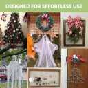 Floral Chicken Wire Flower Arrangement: 39 X 39 Inch Galvanized Chicken Wire Roll Bendable Vase Frog Mesh for Crafts DIY Grid Garden Florist Wedding Arch Holiday Christmas Thanksgiving Decorations