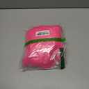 Aleumdr Women's Ribbed One Piece Swimsuits Modest Swim Dress Tummy Control Adjustable Straps Bathing Suit with Pockets (X-Large, Hot Pink)