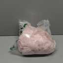 Pink Bow Stuffed Animal Storage Bean Bag Chair Cover (No Filler) Fluffy Fuzzy Plush Bean Bag Chair for Teens Adults Soft Faux Cover for Organizing Plush Toys Clothes Home Supplies (32 x 32 Inch)