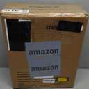 Sheenive Stadium Seats for Bleachers with Back Support, Bleacher Seats with Backs and Cushion Wide, Padded Portable Folding Comfort Stadium Chair with Shoulder Strap, Perfect for Sports Events (Black)