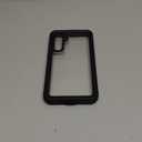 Lanhiem for Samsung Galaxy A35 5G Case, IP68 Waterproof Dustproof, Built-in Screen Protector, Rugged Full Body Shockproof Protective Cover for Samsung A35 5G /4G 6.6", Black/Clear