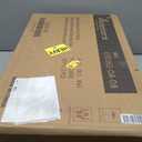 Night Stand Set of 2, Farmhouse End Table with 2 Tier Boho Rattan Shelves, Side Tables Living Room with Round Edge Design, Ultra-Thick Legs Bedside Nightstand for Bedroom, Caramel Oak