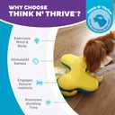Outward Hound by Nina Ottosson Dog Tornado Interactive Treat Puzzle Enrichment Toy, 3 Spinning Layers, Level 2 Intermediate