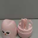 Baby Nail Clippers, 4-in-1 Safe Baby Nail Kit with Cute Case, Nail Clipper, Scissors, Tweezers, Baby Nail File Set for Newborn, Infant, Toddler and Kids-Pink