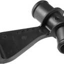 Engine Radiator Water Coolant Pipe No.1657722030 - Car Interior Heater Hose Connector - for Toyota Corolla 2009-2013 Plastic Black 1 Pc Replace Parts Vehicle Components