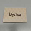 Uyiton Compatible with iPhone 15 Pro/iPhone 15 Pro Max Camera Lens Protector, [Not Easy to Break][Strong Adsorption][Case-Friendly] Metal Tempered Glass Rear Camera Screen Cover - Silver White