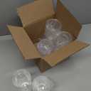 US Acrylic Classic Clear Plastic Reusable Drinking Glasses (Set of 8) 12oz Rocks & 16oz Water Cups, BPA-Free Tumblers, Made in USA, Top-Rack Dishwasher Safe
