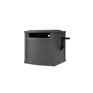 Suncast 150 ft. Gray In Ground Hideaway Hose Reel