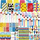 Blue Hydrangea 232 Pcs Cartoon Story Theme Birthday Party Favors Decorations Supplies for Kids Goodie Bag Stuffer Pinata Filler