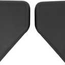 Rear Left and Right Side Running Boards End Cap Step Bars End Cover for Ford F150 2015-2023