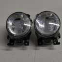 Fog lights Compatible for Infiniti Q50 QX50 Q60 QX60 Q70L QX80 2014-2018 Front Bumper Assembly Bulbs Daytime Driving Lamps Left Right Side