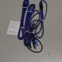 JSAUX USB C Cable 4-Pack [10ft+6.6ft+3.3ft+3.3ft], USB A to Type C Fasting Charging Cord Compatible with iPhone 16/16 Pro/16 Pro Max/15, Samsung Galaxy S24 S23 S22 Note 20 10 Blue