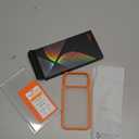 TORRAS Shockproof for iPhone 17 Pro Max Case with Camera Control Button, [12FT Military Grade Drop Protection] Enhanced Grip & Soft Touch Translucent 17 Pro Max Case with DIY Buttons, Neon Orange