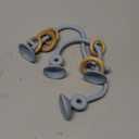 Montessori Educational Toys For Infant Toddlers, High Chair Toys With Suction Cups For Toddlers 0-6 M+ Food Grade Silicone Teething toy For Toddler 6M+, Parent-Child Baby Toy Set 12 18 M+ (Dusty Blue)