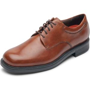 Rockport Men's Margin Oxford (11.5 X-Wide, New Brown)